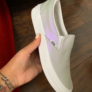 Metallic Slip on Vans